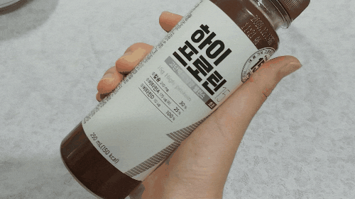 프로틴 음료 도전, 하이 프로틴 by CU 프로틴 음료 도전, 하이 프로틴 by CU