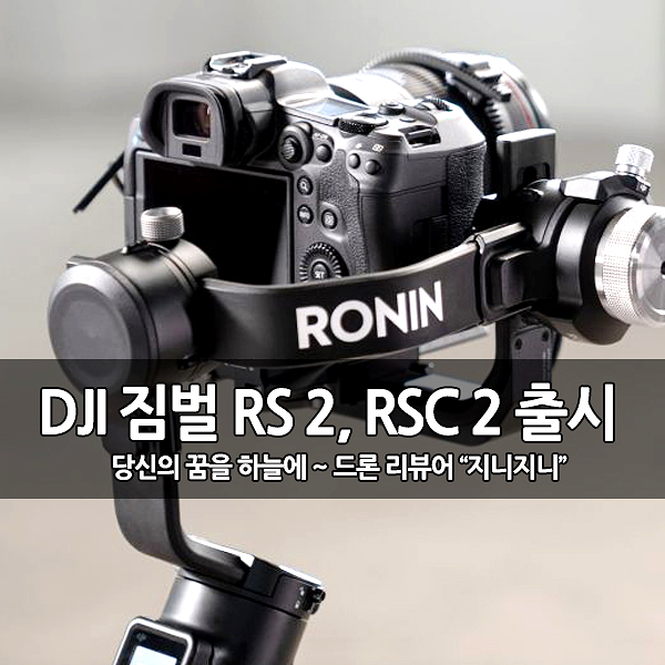 카메라 짐벌 DJI RS 2, RSC 2 (로닌S2 : 로닌 RS2, 로닌 RSC2) 출시 카메라 짐벌 DJI RS 2, RSC 2 (로닌S2 : 로닌 RS2, 로닌 RSC2) 출시