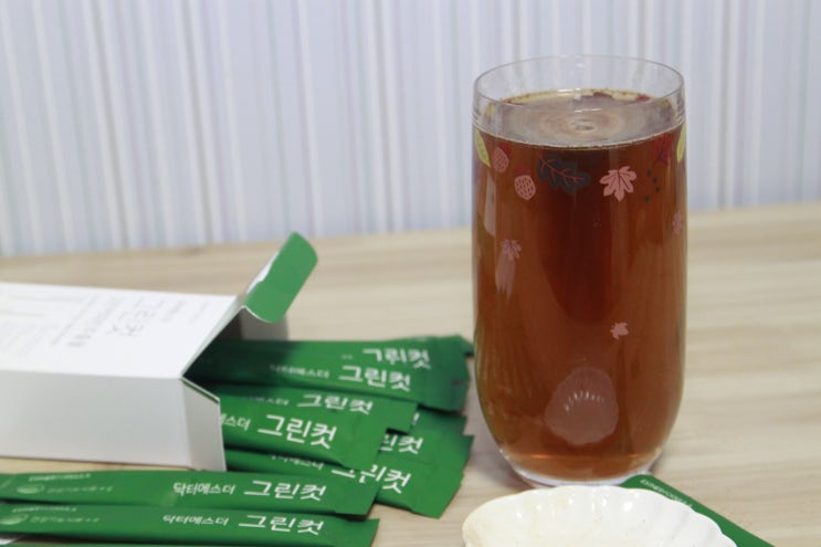  그린커피빈으로 가벼운 건강습관 닥터에스더 그린컷