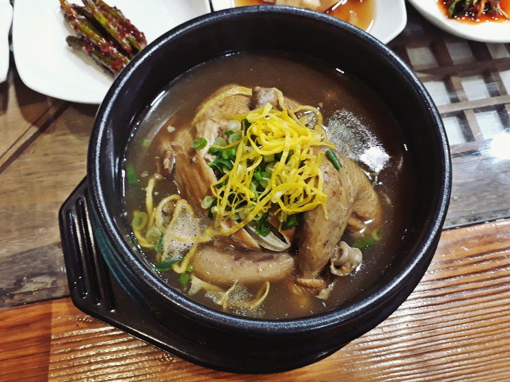  부산삼계탕맛집 황금정 황칠 삼계탕으로 몸보신 금곡동맛집 보양식