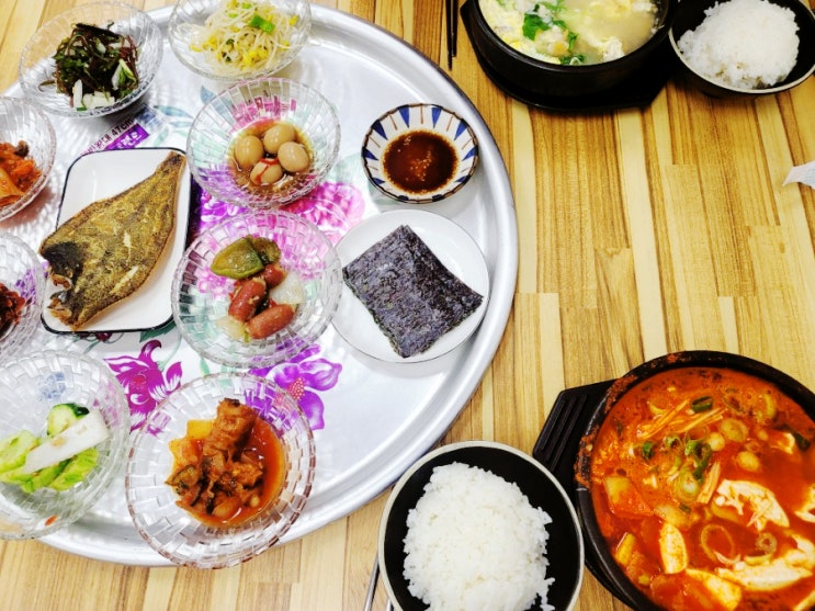  매일 반찬이 바뀌는 순두부찌개 강추 집밥 맛집 마산 현동 이곳 식당