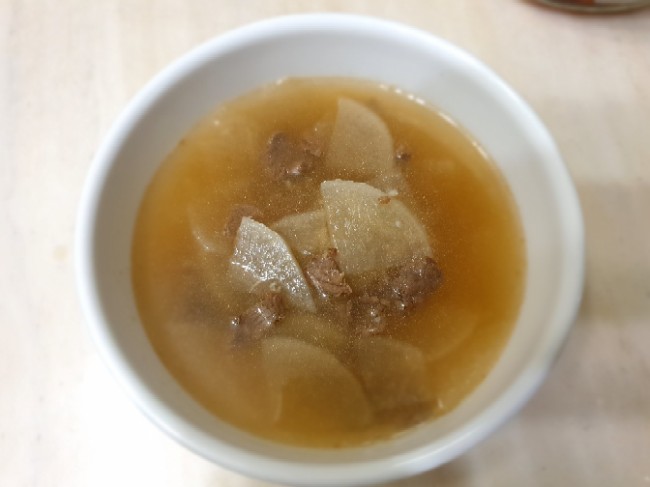  돌아기 국 간단한 아침국 영화배우 곽도원도 좋아하는 국