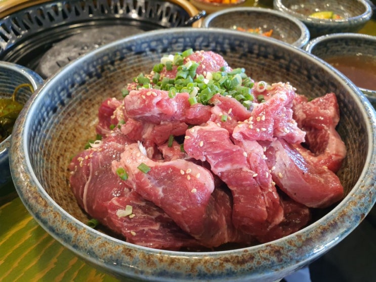  맛있는 고기 고기 고기! 후식은 무침국수 온국수! (feat. 일산 맛집 맛있는 정원)