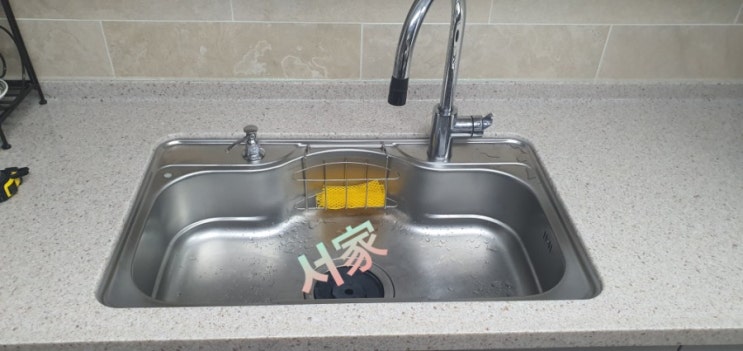  연산자이 싱크볼 수전 교체