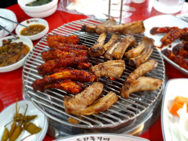  곽두리 쪽갈비, 동백 어정 맛집 리뷰