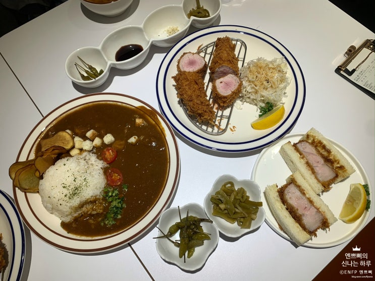  강남역 신논현 맛집 :: 키친다함_안심 돈까스와 비프스지카레, 카츠 산도까지 / 구 재재식당