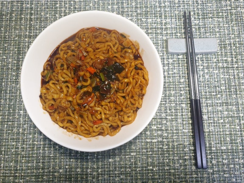 진짬뽕과 짜파게티의 만남..이 조합 찐이야~~ ㅋ