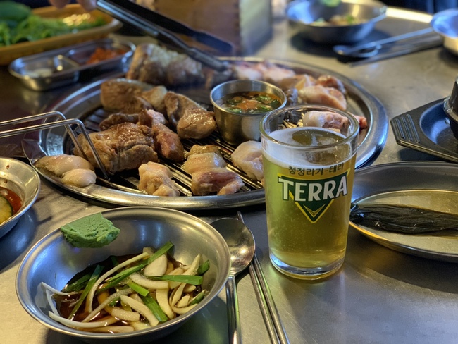 제주 시내 흑돼지 근고기 맛집 : 88돼지