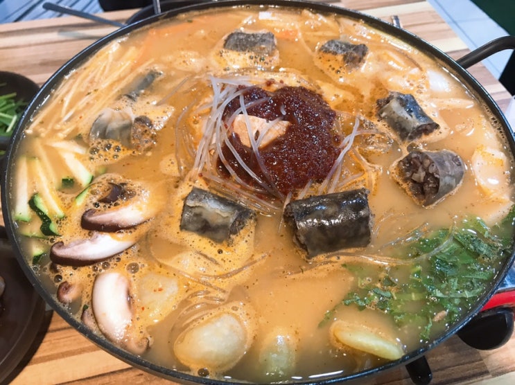 해운대 구남로 수백진국 순대전골 그냥 쏘쏘