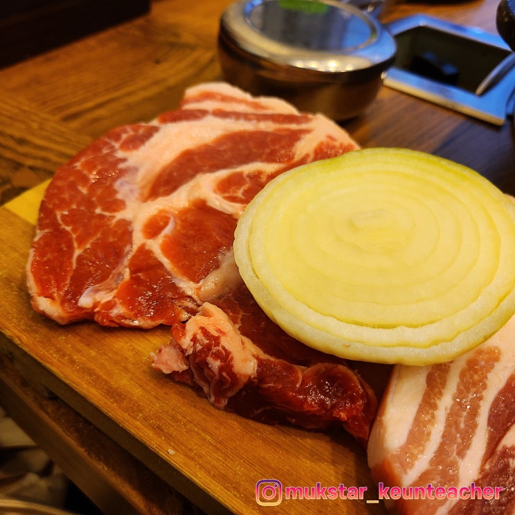  가디역 삼겹살 맛집, 명가네 삼겹살 정말 푸짐하다!