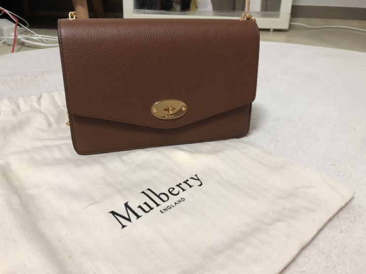  20,30대 여자 가방.멀버리(Mulberry)달리 스퀘어 체인백 미디엄