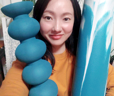  홈트레이닝 마사지롤러-예쁜 '듀얼폼롤러' 하다랩