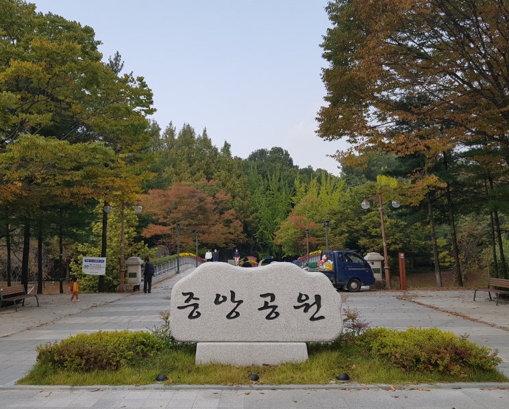  [성남 여행] 성남의 벚꽃, 단풍 명소~ 아름다운 호수, 분당호가 있는 '분당중앙공원'