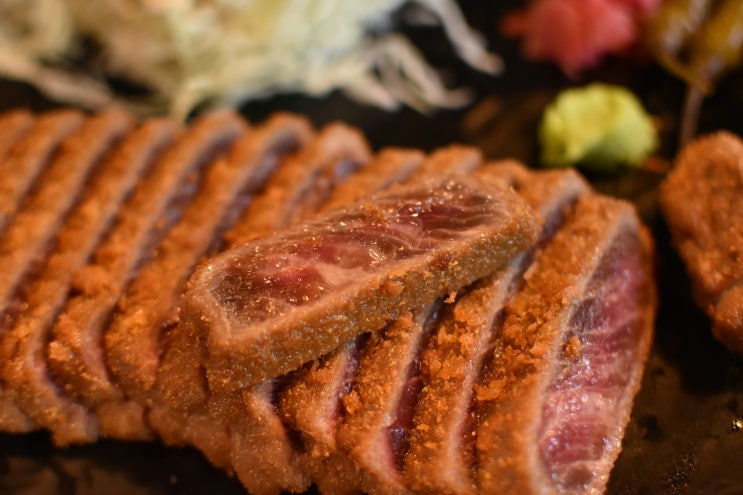  규카츠 및 스테이크 덮밥이 생각날 땐 - 상수역 맛집 카츠미 홍대본점