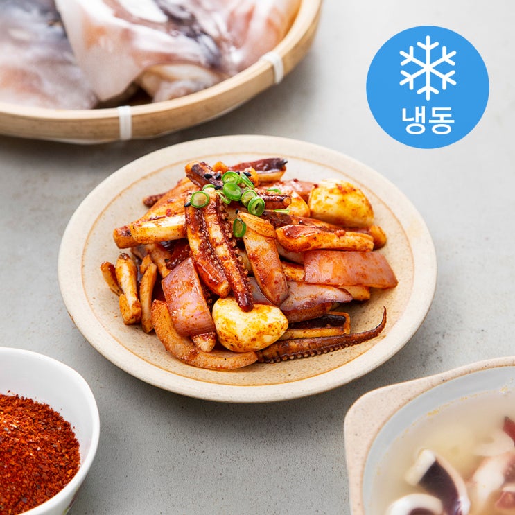사랑해어 국산 손질 오징어 (냉동), 1kg, 1개