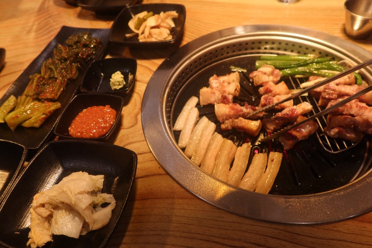  제주 프리미엄 흑돼지!! 학익동 새벽숯불가든 재방문기!!