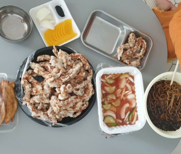  해남 고구려짬뽕 탕수육 짜장면 먹었어요~