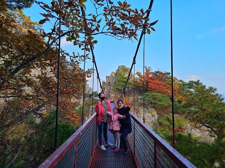  가을단풍 대둔산 케이블카 타고 대둔산의 가을단풍 지금!
