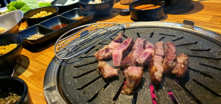  대구 신매동 맛집, 신매광장 홍림막창(이베리코, 생막창, 소갈비살)