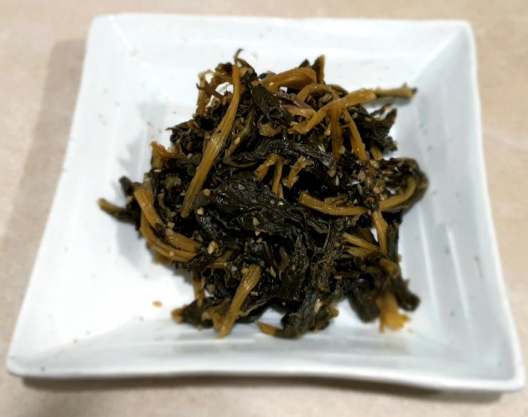  고소하고 부드러운 무시래기 볶음 무 시래기나물 만들기