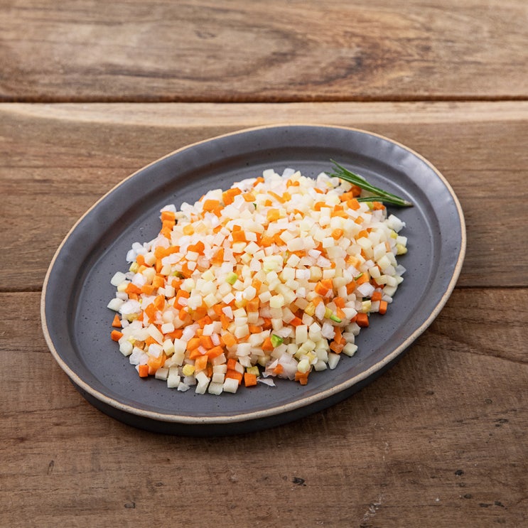 친환경 인증 국내산 볶음밥용 채소, 120g, 3봉