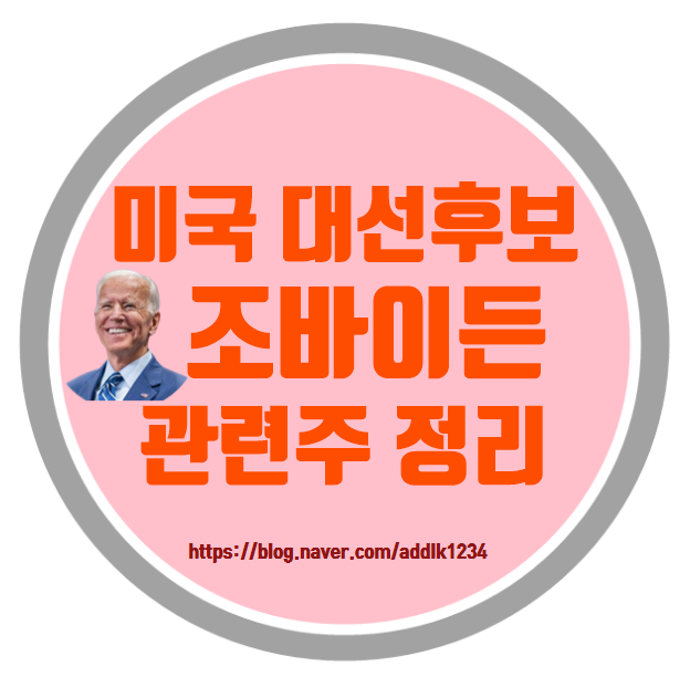  조 바이든 관련주를 알아보자(with 트럼프 수혜주)