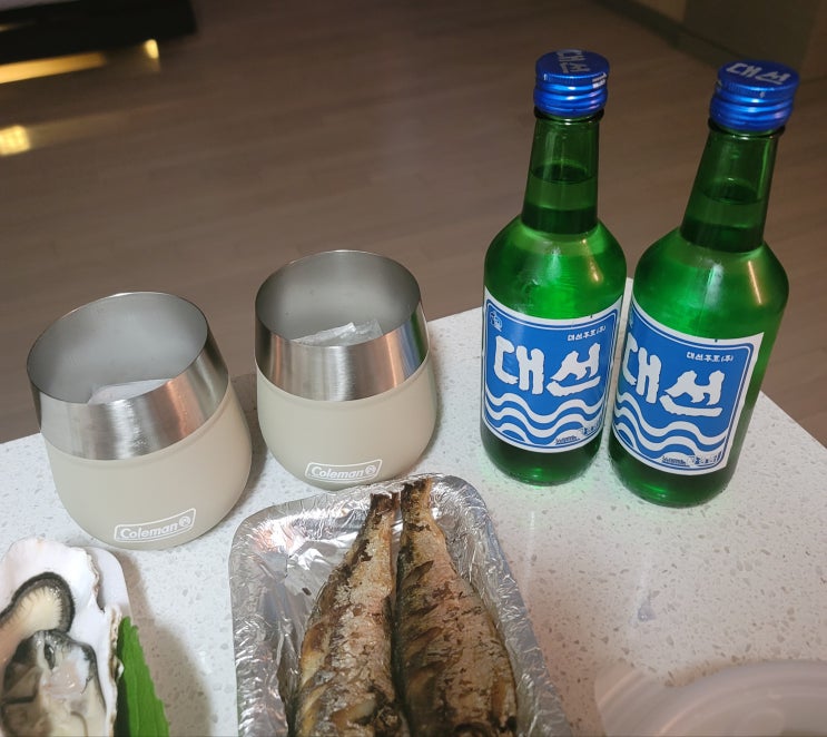전어회, 개불이랑 찰떡인 부드러운 대선소주 전어회, 개불이랑 찰떡인 부드러운 대선소주