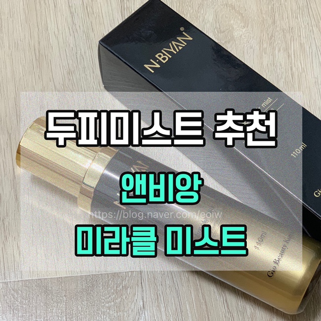  [두피미스트 추천] 앤비앙 미라클 미스트