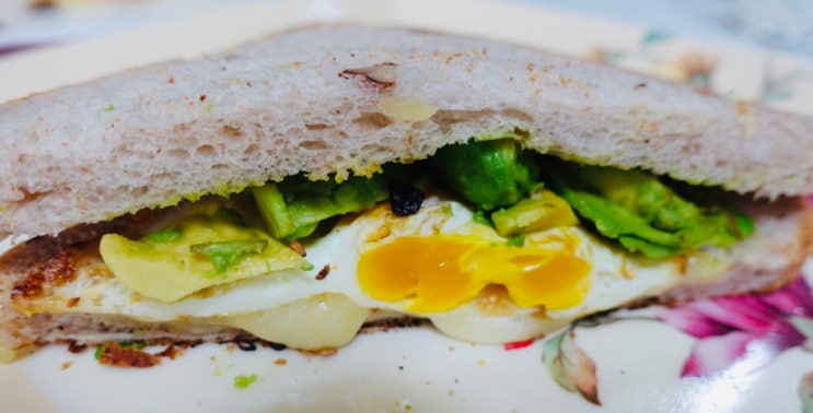 아보카도 효능과 샌드위치 만들기 초간단 브런치
