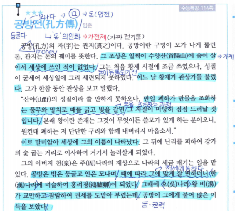 EBS수능특강 고전소설 임춘 주제 및 줄거리 정리, 해설 : 네이버 블로그