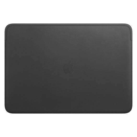  Apple 정품 맥북 프로 16 가죽 슬리브, 블랙(MWVA2FE/A)
