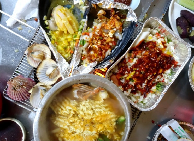 부산 태종대 조개구이 추천 오션뷰에 맛과 양도 올레! (주차팁 알랴줌)