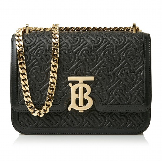  버버리 스몰 퀼트 모노그램 TB 백 8032710 LL SM TB BAG DC TTH A1189