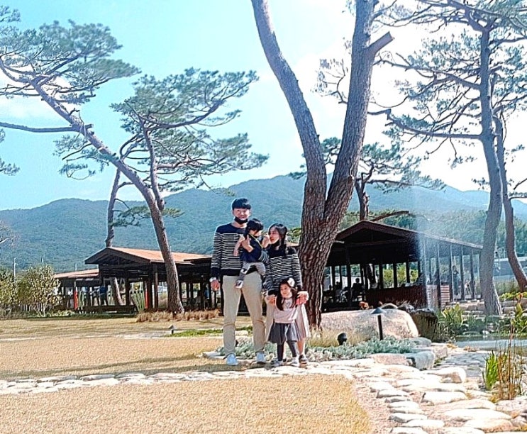  양산 카페 무타블랑_ 코로나에 적합한 대형 야외 카페/ 부산 근교 데이트코스