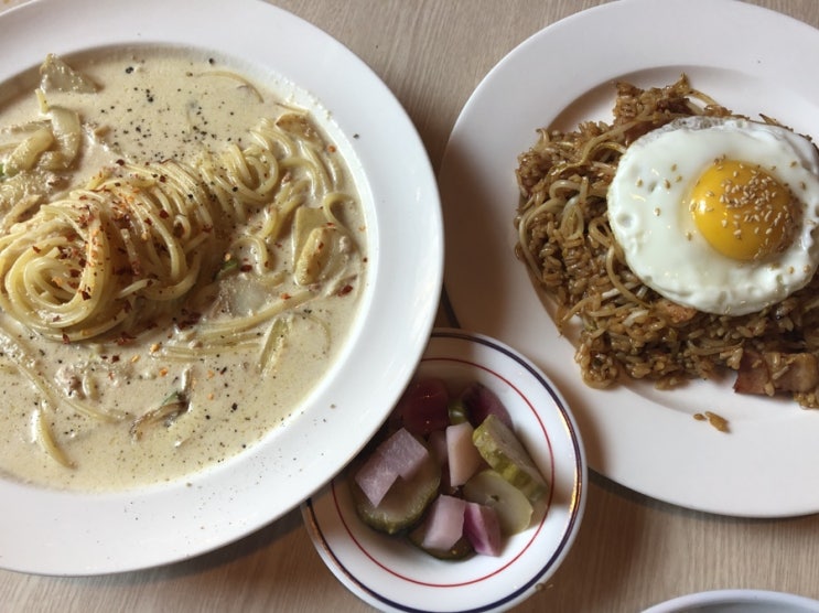  합정역 맛집 달리_명란크림파스타