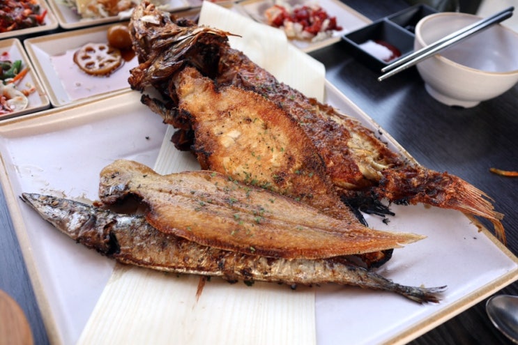  인천공항 근처 맛집 영종도 소나무식당 해물밥상 생선구이한상차림 추천