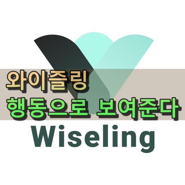  와이즐링의 차별점은 바로 소통