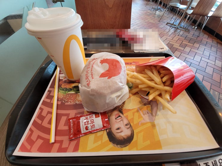  [후기]맥도날드 잠실새내역 상하이버거세트 점심 뭐 먹지 혼밥