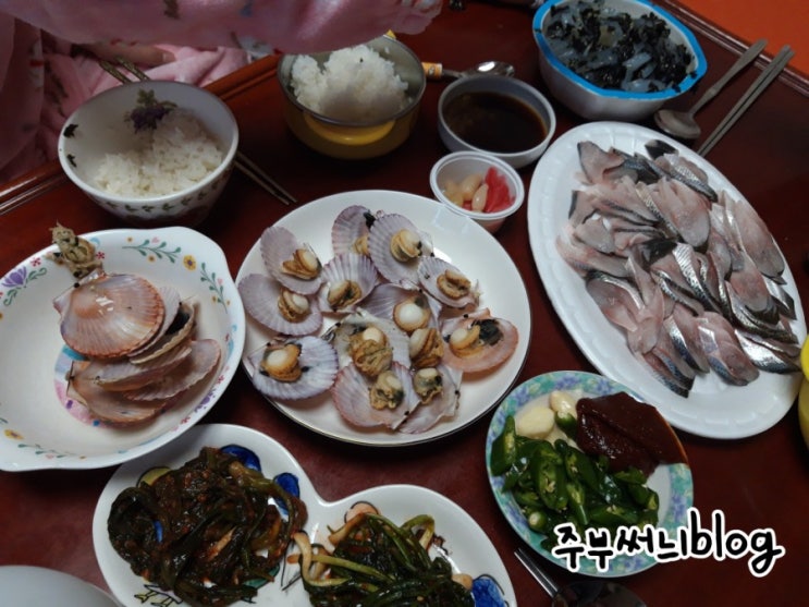  수원 선창수산 이벵당첨! 가리비2kg 냠냐미~
