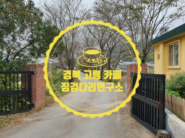 [대구근교]경북 고령 핫플레이스 애견동반카페 "징검다리연구소"
