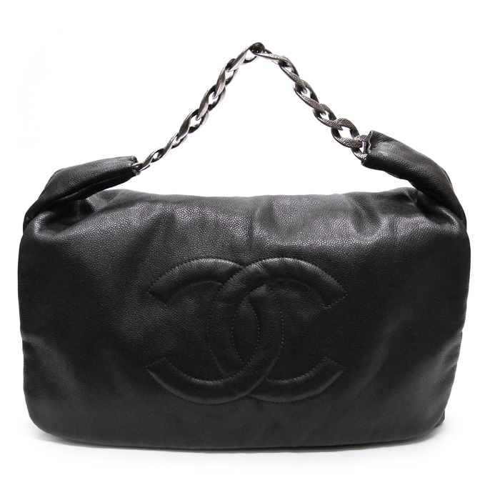  Chanel(샤넬) 소프트 캐비어 플랩 메탈 체인 숄더백(13번대)
