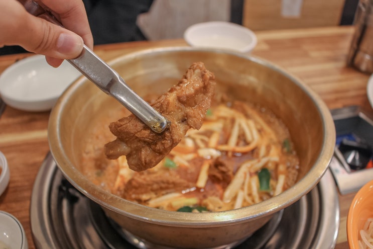  충북/음성 충북혁신도시 홍두꺼비 양푼 등갈비 맛집