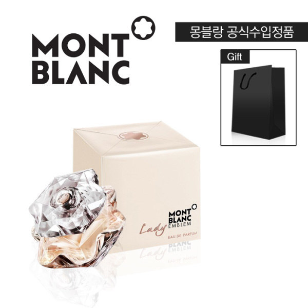 [몽블랑(향수)] [몽블랑] 레이디 엠블럼 EDP 30ml + GIFT쇼핑백(랜덤), 상세 설명 참조, 선택1:본품30ml+쇼핑백