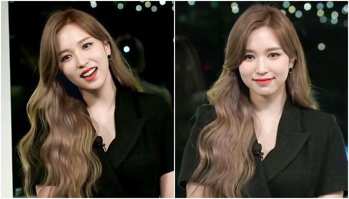 TWICE Mina's Comeback Hairstyle: From Blonde to Toned-Down Autumn Goddess Visual