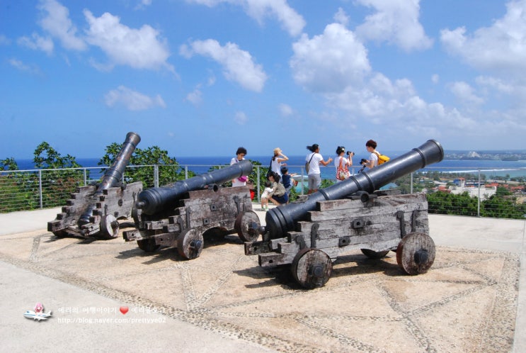 괌 여행 역사 아델랍포인트와 산타아규에다 요새