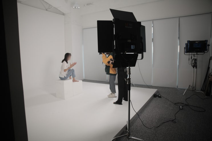  광주 대형 호리존 스튜디오 렌탈 <렌탈후기 '프로필 촬영'> STUDIO SHIMO