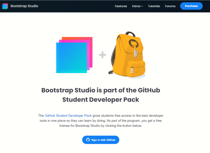 Bootstrap Studio (부트스트랩 스튜디오)를 무료로 사용해봤습니다. | GitHub Student Developer ...