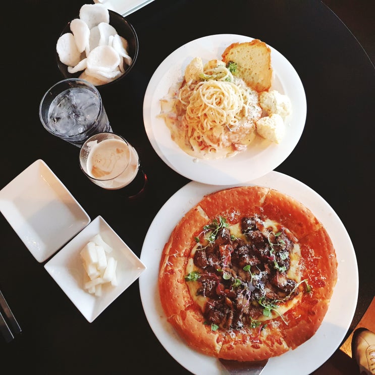  여의도맛집 고릴라쉐프 이색적인 맥주거품아트 여의도 술집