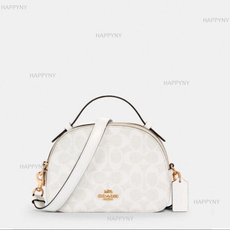  코치 [HAPPYNY]COACH_1591 세레나 사첼백 SERENA SATCHEL BAG(GREY CHALK)