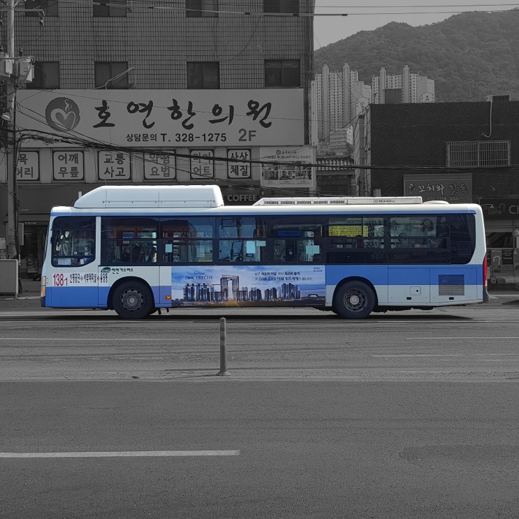 부산 버스, 지하철 광고 포스코 건설 대연8구역 재개발 사업 로컬 마케팅 홍보 진행 사례를 소개합니다.